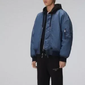 Zara | Jackets & Coats | Zara Man Washed Blue Cool Dyeing